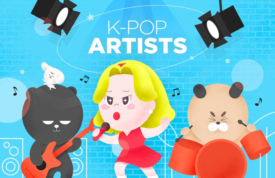 k-pop artists